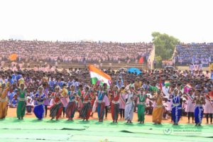 71st Independence day celebration at KIIT and KISS