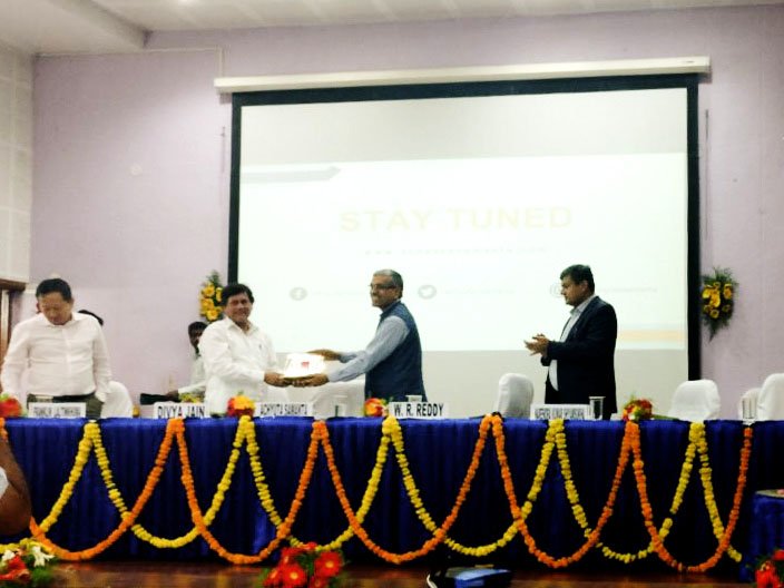 Prof Samanta delivers 59th Foundation Day lecture at NIRD and PR-2
