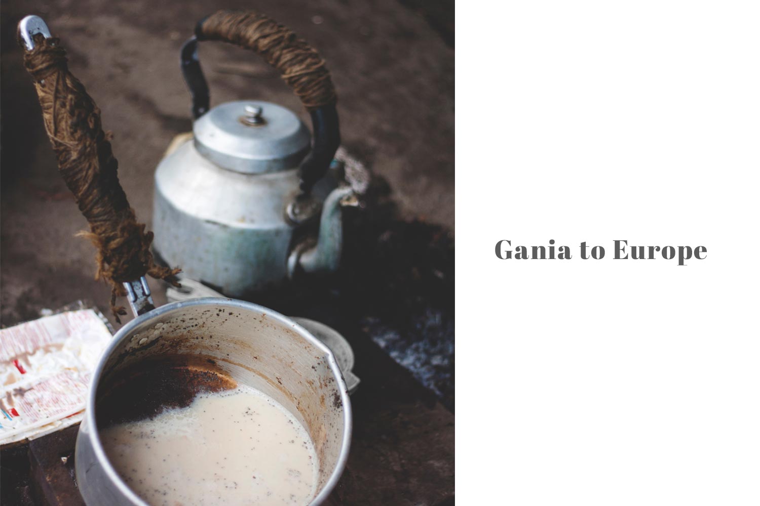 Gania to Europe by Achyuta Samanta, Shesha Deba, Tutu danga