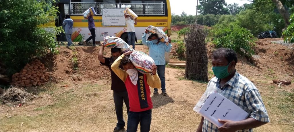 Book & Food Distribution to KISS Students