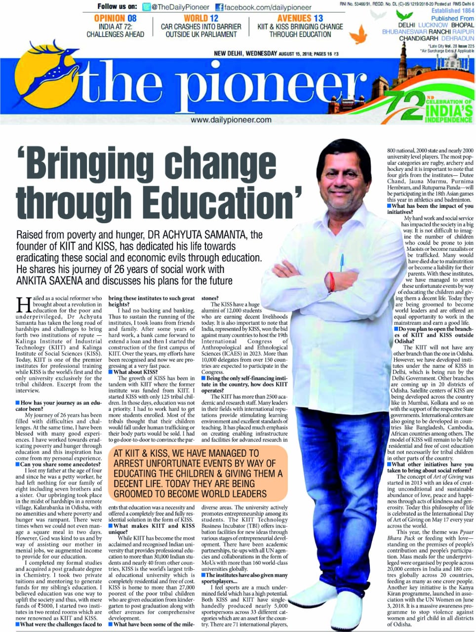 Bring Change through Education