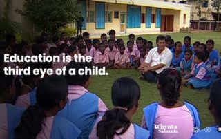 Education is the third eye of the child Achyuta Samanta