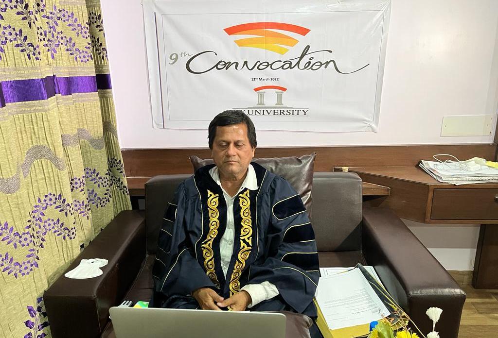 honorary doctorate degree from RK University
